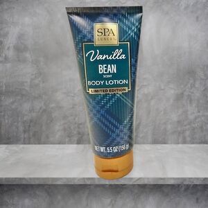 Spa Luxury Vanilla Bean Scent Body Lotion 5.5 Ozs
